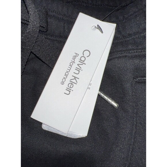 CALVIN KLEIN Performance Joggers Sweatpants Black Drawstring Women’s Size XS - Picture 4 of 8